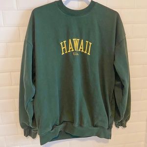 Brandy Melville oversized Hawaii sweatshirt